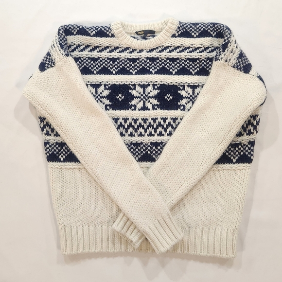 Maje Mockoon Geo-Pattern Sweater ❄️ - Picture 3 of 15